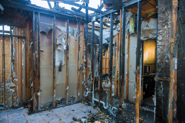 Professional Fire Damage Removal technician working in Hendersonville, TN